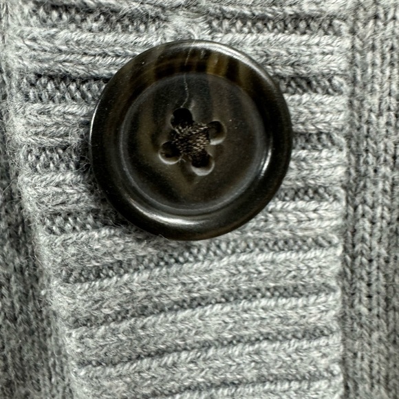 Banana Republic Size Medium Cotton Modal Shawl Collar Preppy Cardigan Sweater - Picture 7 of 7